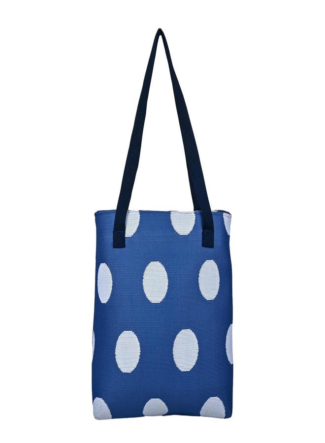 ENSAC Women's Canvas Tote Bag with JUCO Handles | Stylish Floral Printed Handbag | Lightweight & Spacious Office, Casual, Shopping & Travel Bag - Image 1